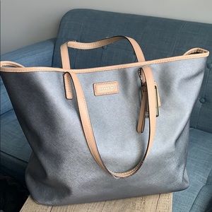 Coach Tote - Silver